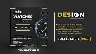 How to create a Social  Media Post with PHOTOSHOP