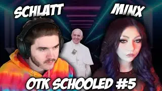 Schlatt and Minx moments from OTK Schooled #5