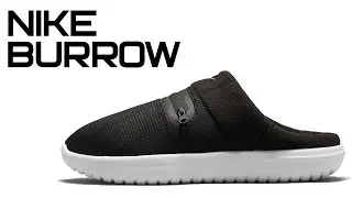 ОБЗОР ДОМАШНИХ ТАПОЧЕК || NIKE BURROW || DC1456-001