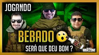 NOVO MODO DO COD WARZONE      JOGANDO BEBADO