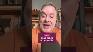 Novidade: LIVE toda terça MEIO-DIA! 