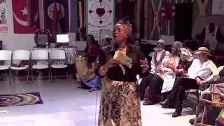 Kijana Wiseman as "The Griot" at SHAPE Center