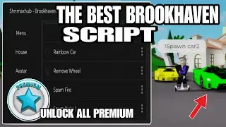 Brookhaven Script Troll Shnmaxhub Unlock All Premium Hack |Hydrogen,Fluxus,Arceus x Mobile 