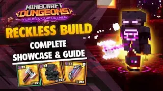 Incredible Build for Ancient Hunts in Minecraft Dungeons: Flames of The Nether (Complete Guide)