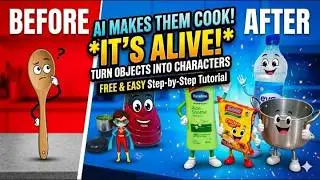 Bring Objects To Life FREE & EASY Step-by-Step Tutorial