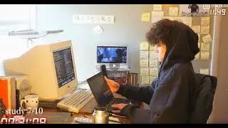 study with me live pomodoro | 12 hours