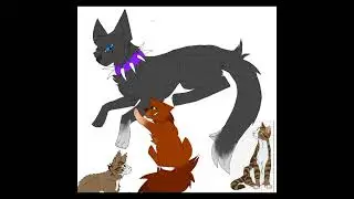 warrior cats fanart/ sᴄᴏᴜʀɢᴇ , sǫᴜɪʀᴇʟғʟɪɢʜᴛ ᴀɴᴅ ʟᴇᴀғᴘᴏᴏʟ sᴘᴇᴇᴅᴘᴀɪɴᴛ#warriorcats #speedpaint#fanart