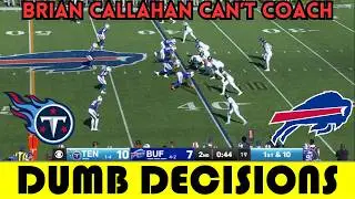 Dumb Decisions: The DUMBEST Clock Management of Week 7 | Titans @ Bills (2024)