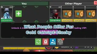 What People Offer For Cold Corrupt Clucky || 🔪Survive The Killer