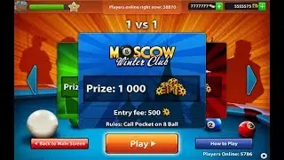 8 Ball Pool 10.0000 Para Hilesi 2022