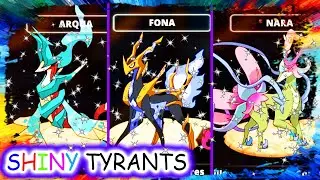 Nexomon Extinction All SHINY Legendary Tyrants