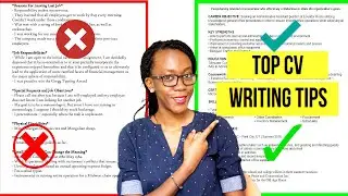 How To Write A Really Good Resume/CV!.. | Steps to a Perfect Resume