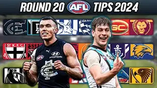 AFL Round 20 | Tips & Predictions 2024