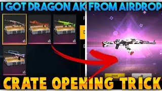 I GOT DRAGON AK FROM AIRDROP || FREE FIRE CRATE OPENING || FREE FIRE #shorts