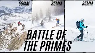 35mm vs 50mm vs 85mm Lens