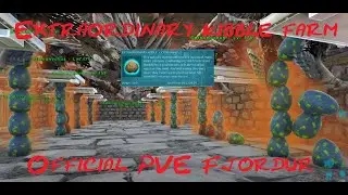 Ark Official PVE: Extraordinary Kibble farm on Fjordur