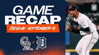 Game Highlights: Keider Montero Throws Complete Game Shutout in Tigers in vs. Rockies | 9/10/2024