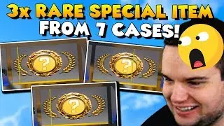 UNBOXING 3 RARE SPECIAL ITEMS FROM 7 CASES!! 😱😄
