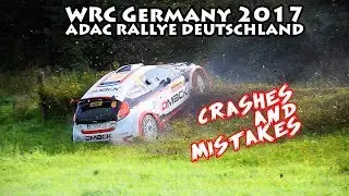 WRC Germany 2017 CRASHES & MISTAKES