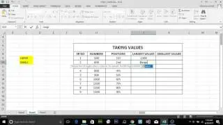 MS EXCEL - LARGE AND SMALL FUNCTIONS IN EXCEL (PART 18) IN URDU / HINDI