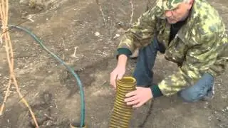 Виноград Влагозарядный полив, Способы полива