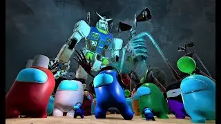 Among us dance party | Among us music video animation | among us party time