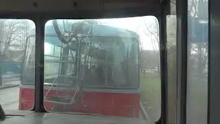 Троллейбусный поезд в Краснодаре (01.2012) - внутри из ведомого