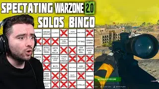 INSANE - Warzone 2 Solos Spectating MEGA Bingo
