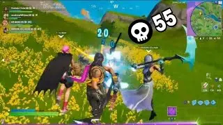 55 Kills *FORTNITE SQUAD WORLD RECORD* | Fortnite Chapter 2/Season 11