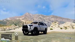 GTA V 2023 Toyota 4Runner Off Road Capabilities Test #gta5 #games  #gtav #trending #toyota