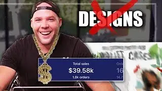 INSANE $100/day POD Strategy WITHOUT Designs — Never Buy or Test Designs Again...🤑
