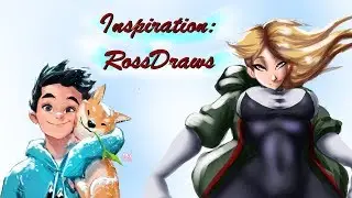 Inspiration - RossDraws (Spider-Gwen SPEEDPAINT)