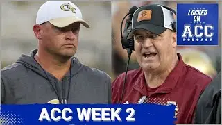 ACC Week Two Preview - Miami Contenders, ACC Squad