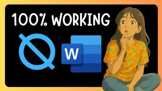 How To EASILY Make Empty Set Symbol In MS Word