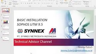 Basic Installing Sophos UTM 9 5 part 2 by Jeremy Putra
