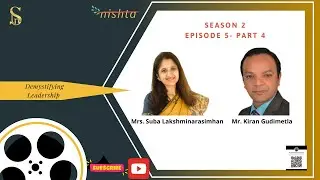 Nishta  - Suba in Conversation with Kiran Gudimetla - Part 4