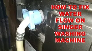 How to fixed slow water flow on any washing machine | iDEAS