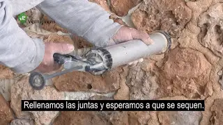Instrucciones de colocación de revestimientos con junta ancha.