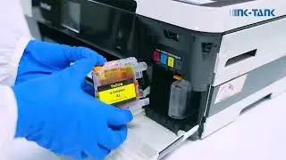 B-LC545/595: How to replace the B-LC545/595 series compatible ink cartridge