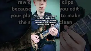 Shredding clean 🎸 it's all about the muting technique