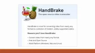 edTPA Transcoding with Handbrake for Mac