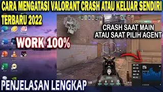 Cara Mengatasi Valorant Crash Terbaru 2022 | Mengatasi Crash Di Game Valorant