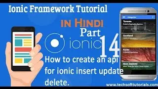 how to create restapi in php&mysql for ionic application in hindi part-14