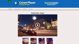 Covert Player - Simple, Classic, and Dots Playlist Style Training