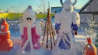 снежные фигуры своими руками