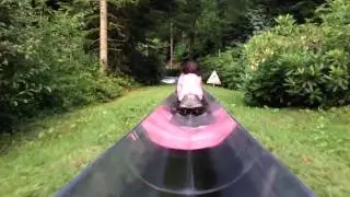 Talfahrt mit dem Fichtenflitzer im Panorama Park