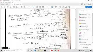 Study of  Per unit system using MATLAB software