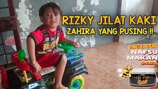 Rizky licks zahira's legs who are dizzy | MR PRO