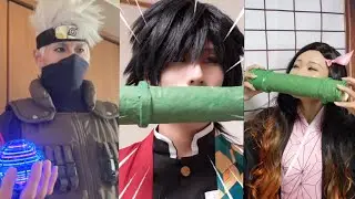 Demonslayer and NARUTO shorts