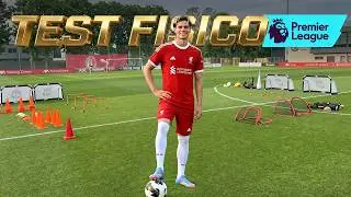 I tried the PREMIER LEAGUE PHYSICAL TEST 🔥⚽